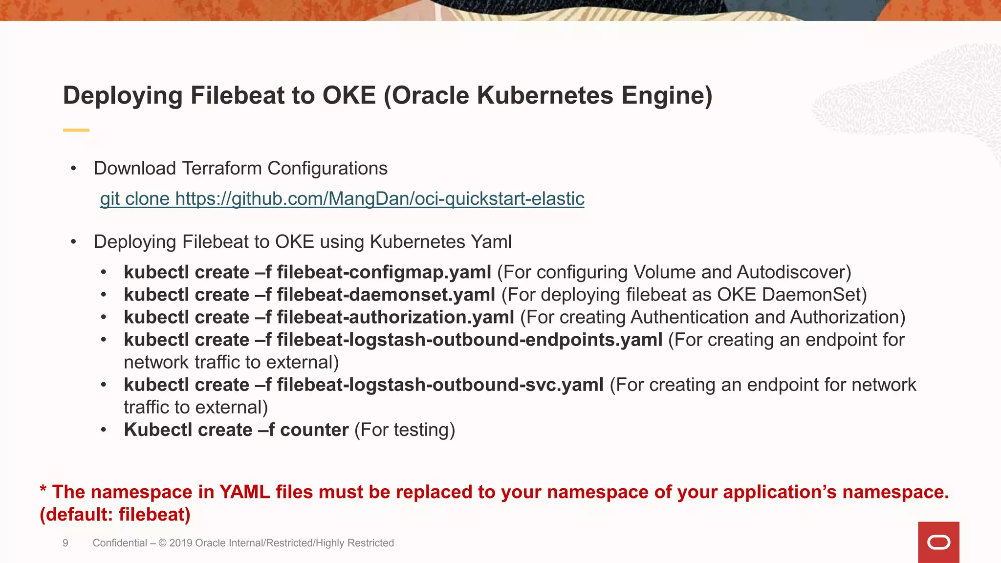 ELK and FileBeat on OCI | PPTX