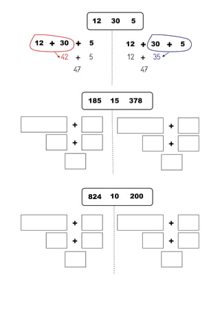 12 
30 
5 
12 
30 
+ 
+ 
5 
42 
+ 
5 
47 
12 
30 
+ 
+ 
5 
12 
+ 
35 
47 
185 
15 
378 
+ 
+ 
+ 
+ 
+ 
+ 
+ 
+ 
824 
10 
200  