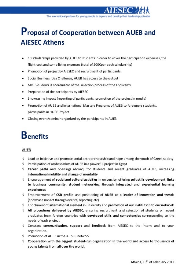 Elke proposal opa - booklet of cooperation