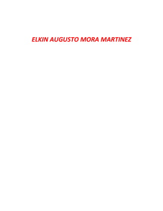 ELKIN AUGUSTO MORA MARTINEZ

 