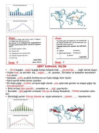 Yağışlar oluşum bakımından yükselim…(konveksiyonel)……yağışlarına örnektir.