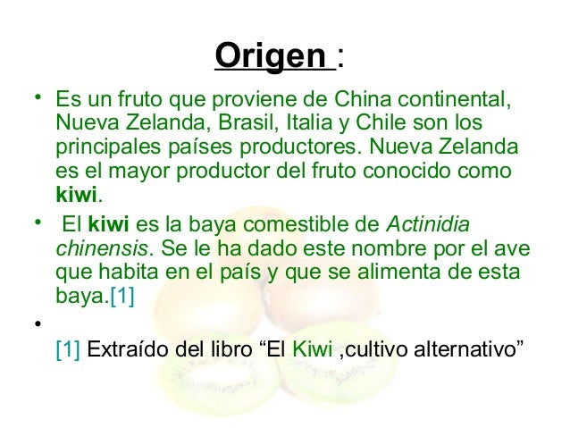 El kiwi