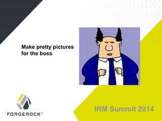 IRM Summit 2014
Make pretty pictures
for the boss
 