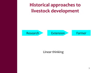 Value chains, innovation systems and action research:  From principles to practice 