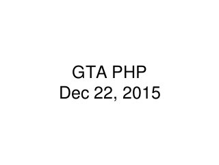 GTA PHP
Dec 22, 2015
 