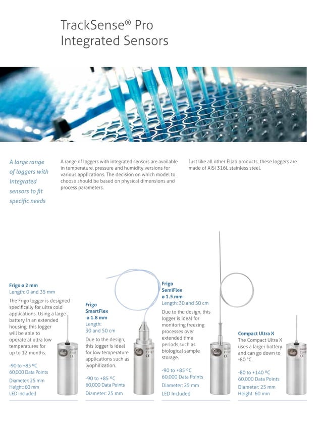 El Lab Ellab TrackSense Pro | PDF