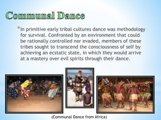 Dance Report | PPTX