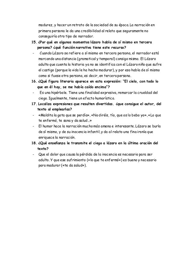 Resumen Capitulo 1 Lazarillo De Tormes