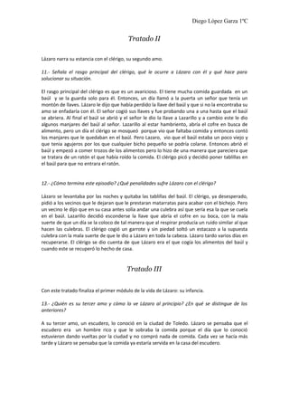 El Lazarillo De Tormes Entero