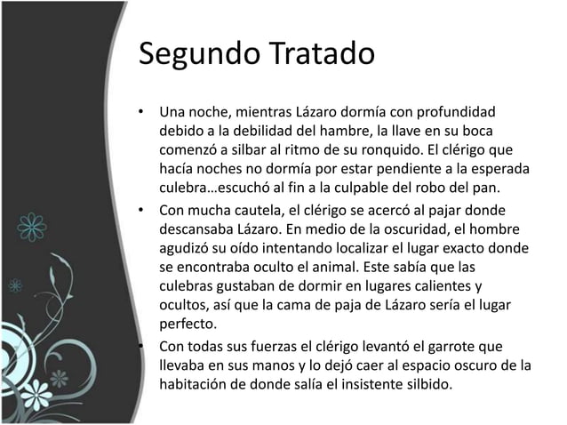 El lazarillo de tormes segundo tratado