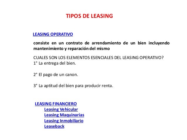 Leasing