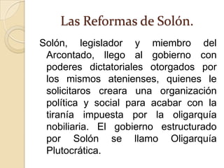 El legado de grecia, la democracia ateniense. | PPTX