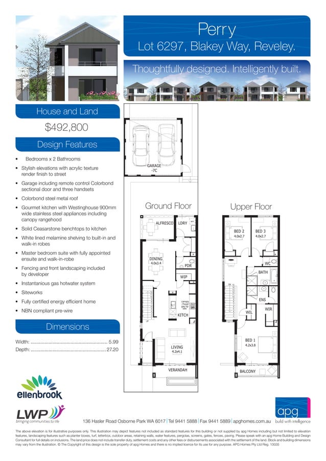 Ellenbrook house and land packages lot 6297 PDF