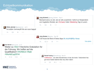 Echtzeitkommunikation 
16 
 