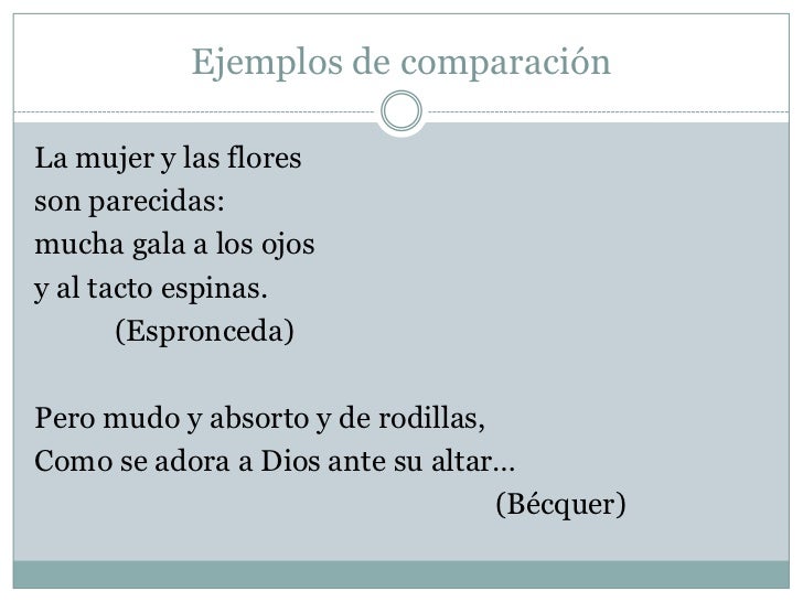 Ejemplo De Lenguaje Poetico