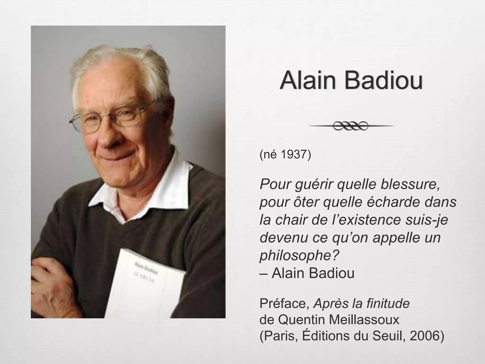 ReflectionsSo thatourhumanencounters in the clinical do not become or stayenigmatic (seevonGebsattel, Sartre, Foucault),we have the choice to practice our profession – thisimpossible profession according toFreud – in a waythatisalways more human and empathic. 