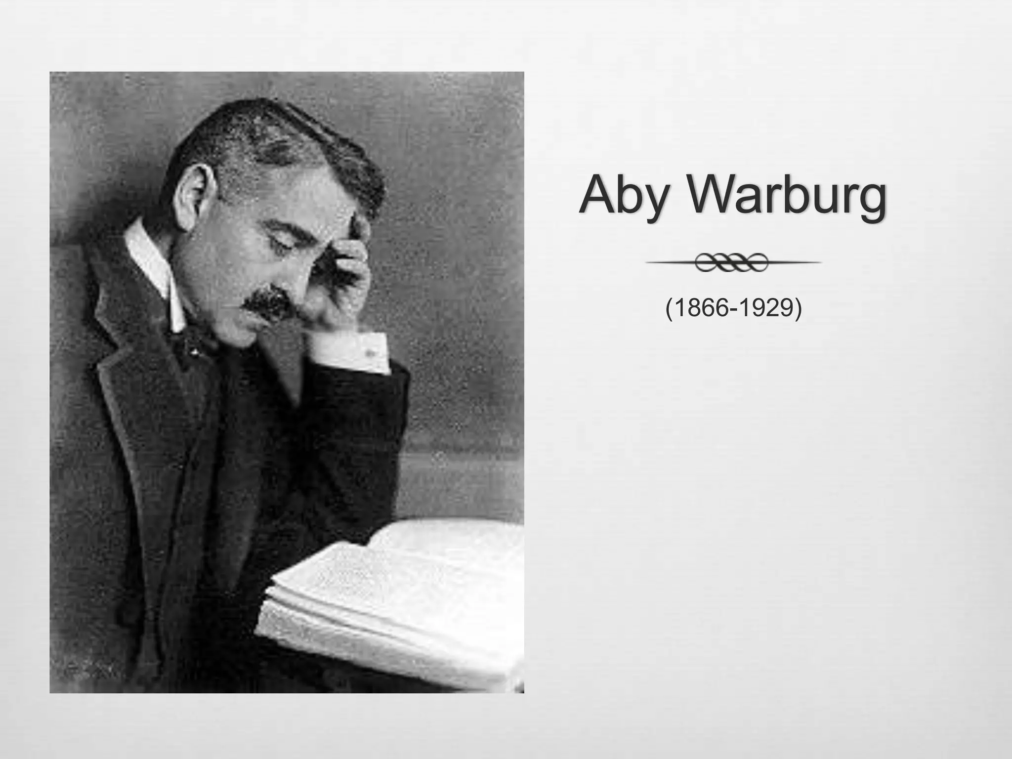 Aby Warburg(1866-1929)