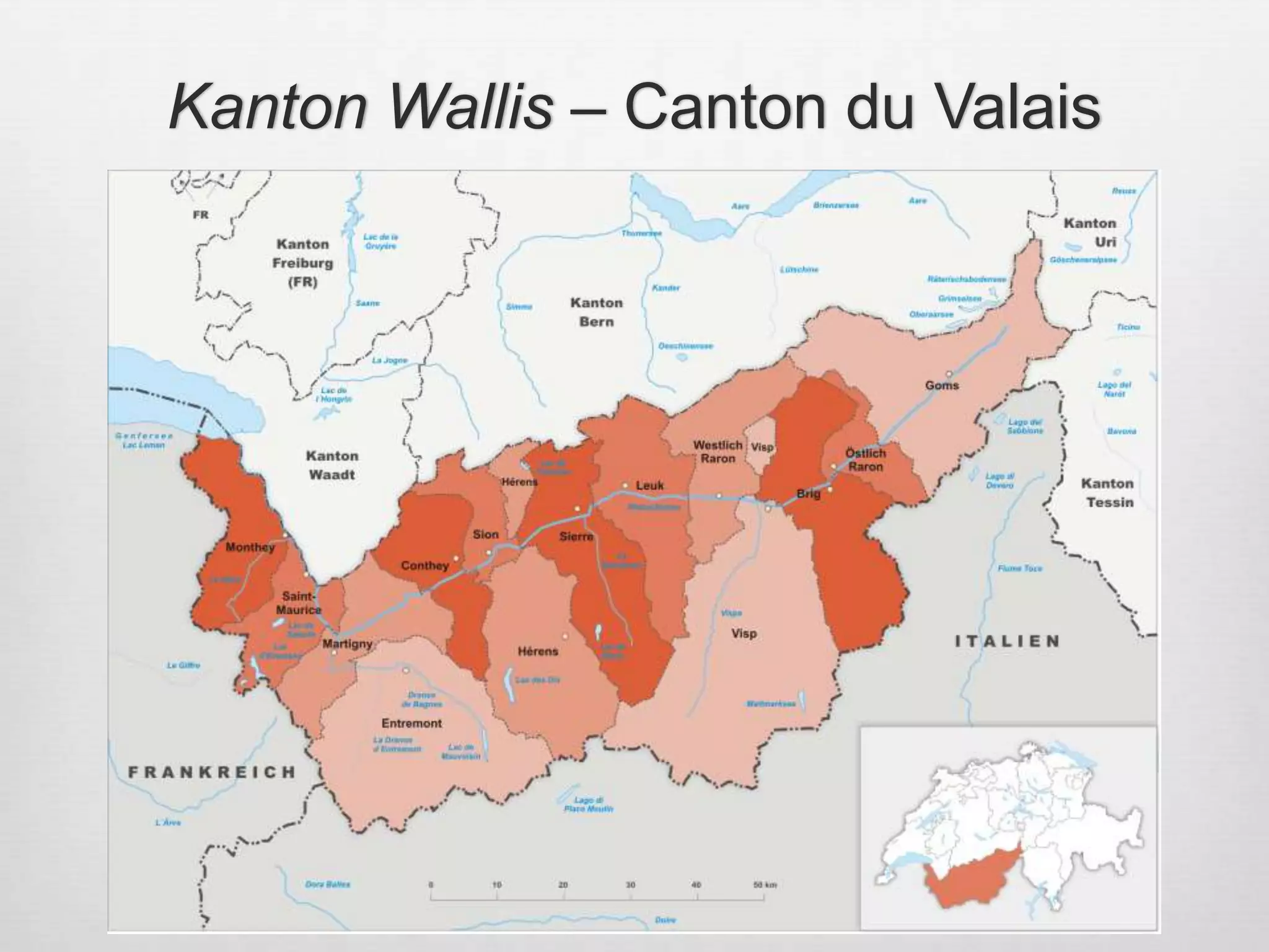 Kanton Wallis – Canton du Valais