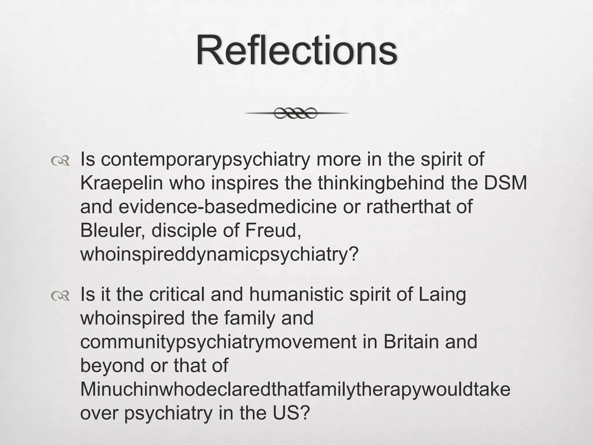 Ellen West : victim of herself, of life, of assisted suicide?How could a sophisticated and brilliant man likeBinswanger,comingfrom a medical tradition of great distinction (practically noble) on severallevels—nationally (Switzerland), culturally (German) and in hisfamily, and havingJewishfriends, mentors and interlocutors (notably Freud) bringhimself to consult a man like Hoche as a consultant for a patient whowasJewish, suicidal and in despair due to the diagnosis of an incurable illness? Wenow know that Ellen West and herhusbandcontestedthischoice of consultant and did not findhim acceptable knowingverywellhisreputationbased on hisideas about euthanasia and assisted suicide, whichacceleratedherdepartturefrom Bellevue SanatoriumHoche’s and Binding’stextwillbecome the inspiration and justification for the final solution of the Jewish question, thatis to say, the extermination of the Jews of Europe, declared by the Nazis at the WannseeConferencenear Berlin in 1942