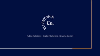 Public Relations Digital Marketing Graphic Design
 