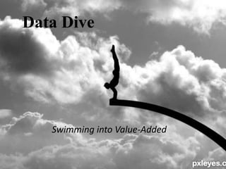 Data Dive Swimming into Value-Added 