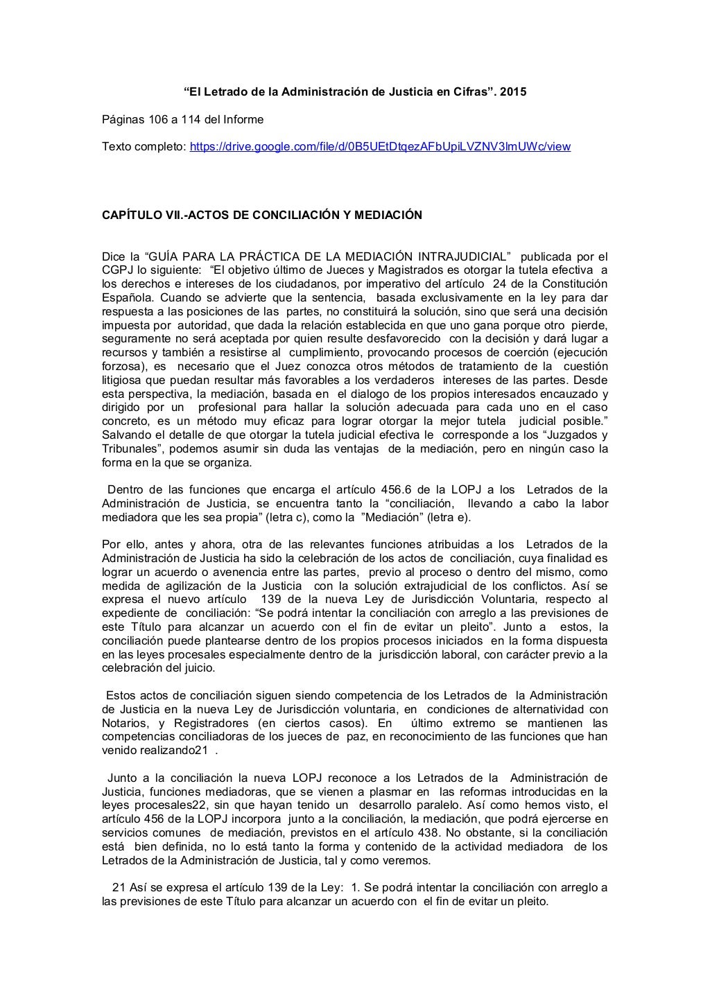 Temario Letrado De La Administración De Justicia El letrado de la administración de justicia en cifras
