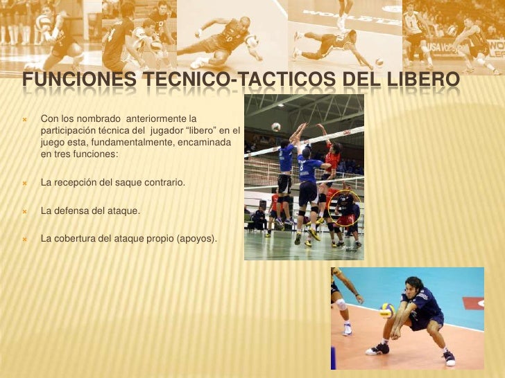 El libero en el voleibol