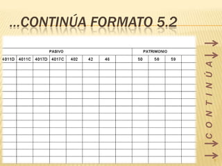 …continúa formato 5.29C  O  N  T  I  N  Ú  A