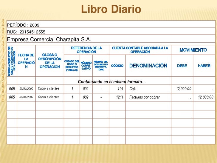 el libro diario
