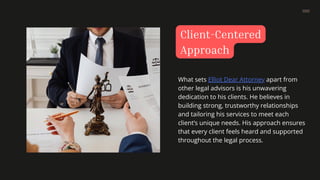 Elliot Dear Attorney: Client-Centered Approach | PPT