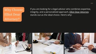 Elliot Dear Attorney: Client-Centered Approach | PDF