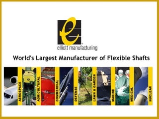 World's Largest Manufacturer of Flexible Shafts 