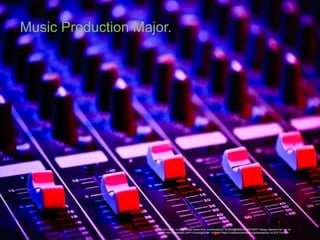 Music Production Major.
Photo Credit: <a href="https://www.flickr.com/photos/31191642@N05/4370021957/">Sergiu Bacioiu</a> via <a
href="http://compfight.com">Compfight</a> <a href="https://creativecommons.org/licenses/by-nc/2.0/">cc</a>
 
