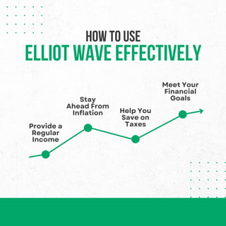 Provide a
Regular
Income
Help You
Save on
Taxes
HOW TO USE
ELLIOT WAVE EFFECTIVELY
Stay
Ahead From
Inflation
Meet Your
Financial
Goals
 