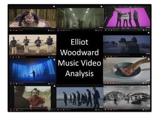 Elliot
Woodward
Music Video
Analysis
 