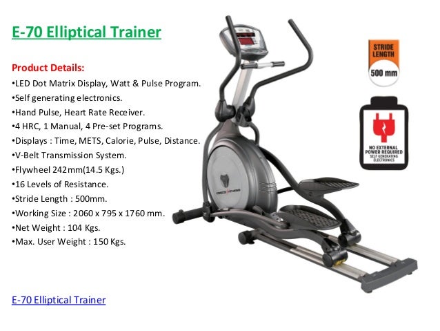 cross trainer canal walk