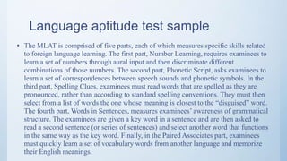 Mlat Test Example Ellis Ch 3 Psychological factors and SLA.pptx