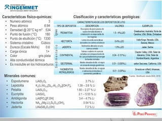 El litio y su importancia actual PARA EL DESARROLLO | PDF