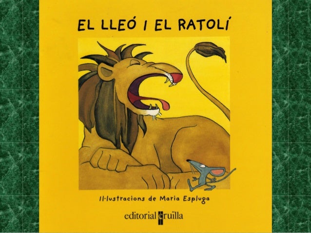 El lleó i el ratolí