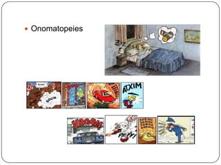  Onomatopeies
 