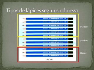 Blandos




Medios




Duros
 
