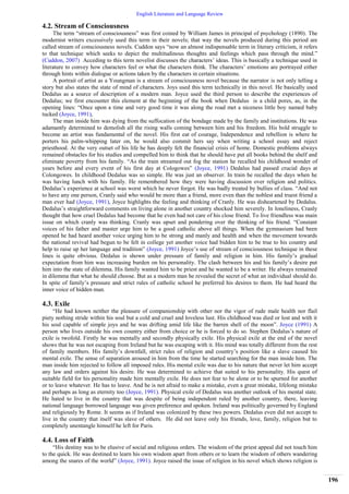 Critical Study of Joyce’s Novel “A Portrait of the Artist as a Youngman ...
