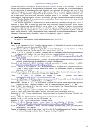 Improving Students’ Mastery of Vocabulary Through Flip Book Approach | PDF