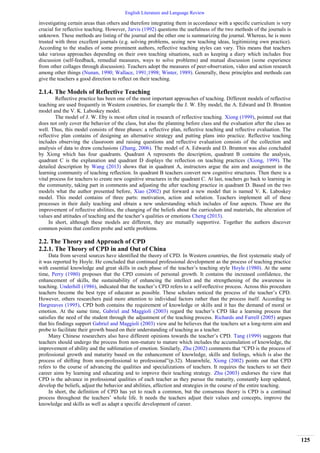 The Role of Reflective Teaching for Continuing Professional Development ...