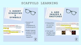 SCAFFOLD LEARNING
 