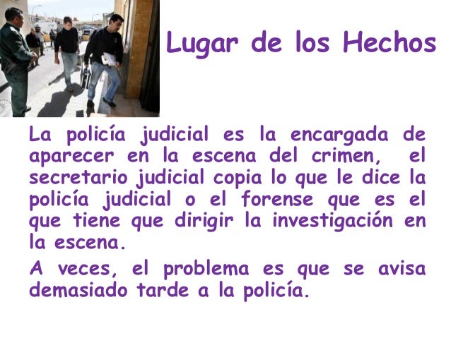 3° - El lugar de los hechos - clase 10 03-15