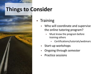 Things to Consider Prior to Implementation