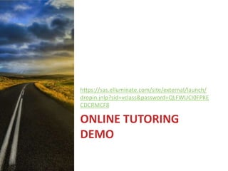 Things to ConsiderTrainingWho will coordinate and supervise the online tutoring program?Must know the program before training othersCertifications/tutorials/webinarsStart-up workshopsOngoing through semesterPractice sessions