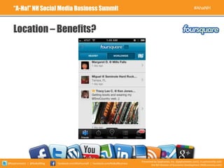 “A-Ha!” NH Social Media Business Summit                                                                                   ...