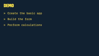 Resuability
main =
div [] [
view "Hello",
view "Goodbye"
]
view: String -> Html
view word =
div [] [
p [] [ text (word ++ " "), em [] [text "world"] ]
]
 